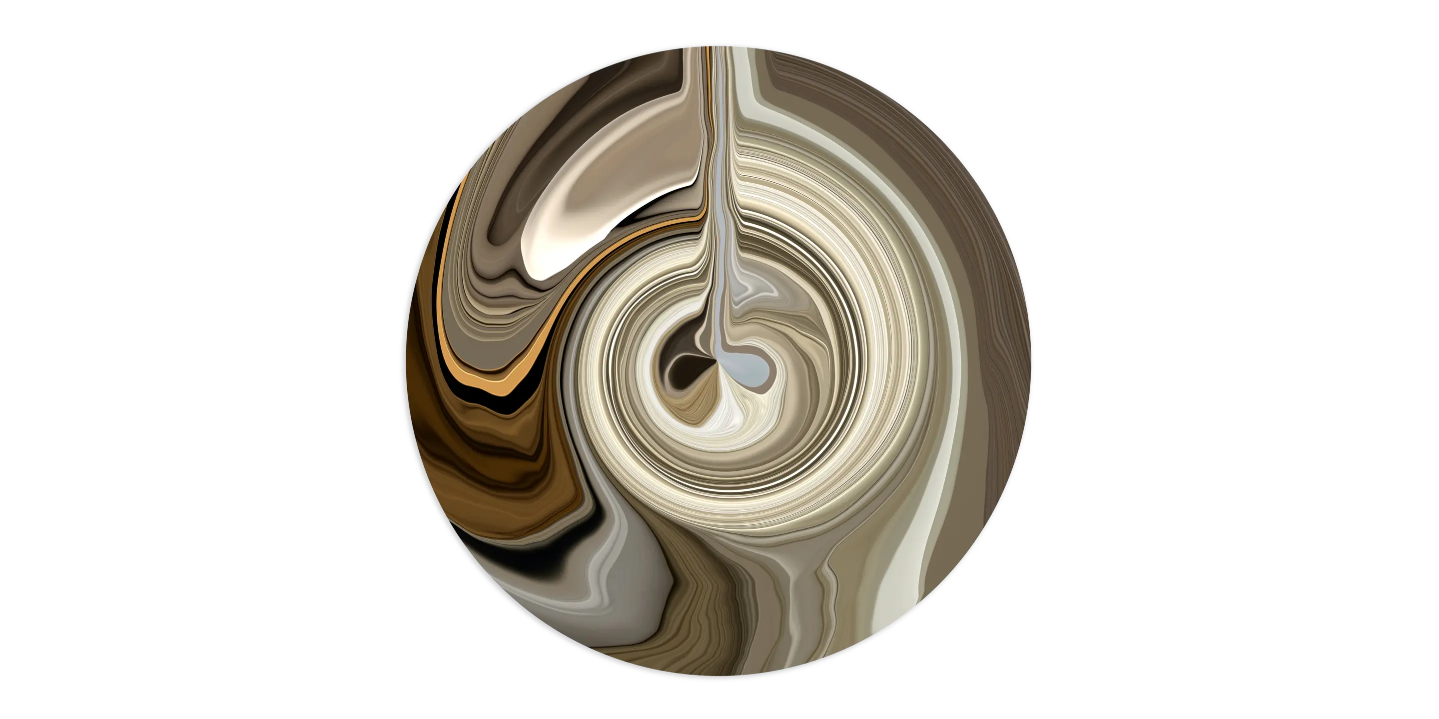 Liquid Layers carpet Marl round 250 